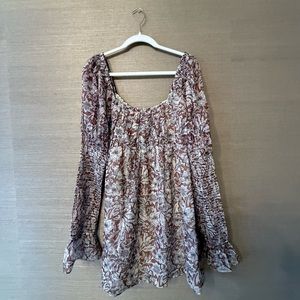 House of Harlow long sleeve tunic dress